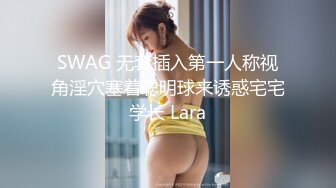 SWAG 无套插入第一人称视角淫穴塞着聪明球来诱惑宅宅学长 Lara