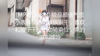 [MP4/ 368M] 极品颜值气质小表妹，酒店被狠狠干，喜欢和瘦子干，主动骑乘位，爽的浪叫呻吟