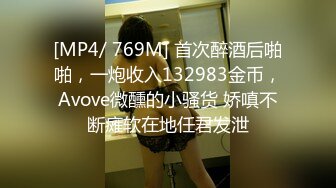 [MP4/ 769M] 首次醉酒后啪啪，一炮收入132983金币，Avove微醺的小骚货 娇嗔不断瘫软在地任君发泄