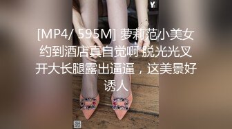 [MP4/ 595M] 萝莉范小美女约到酒店真自觉啊 脱光光叉开大长腿露出逼逼，这美景好诱人