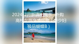 2024-2月新流出魔手☛外购❤️高校女厕高清后景（美少妇极品蝴蝶B）