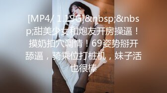 [MP4/ 1.19G]&nbsp;&nbsp;甜美少女和炮友开房操逼！摸奶扣穴调情！69姿势掰开舔逼，骑乘位打桩机，妹子活也很棒