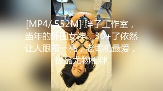 [MP4/ 552M] 胖子工作室，当年的外围女神，30+了依然让人眼前一亮，老司机最爱，极品尤物相伴