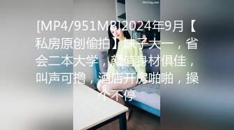 [MP4/951MB]2024年9月【私房原创偷拍】妹子大一，省会二本大学，颜值身材俱佳，叫声可撸，酒店开房啪啪，操个不停