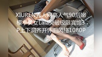 XIUREN秀人网高人气90后嫩模小美女Lala突破极限宾馆3P上下洞齐开怀旧风格1080P高清